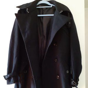 T.S.U   Black coat lARGE